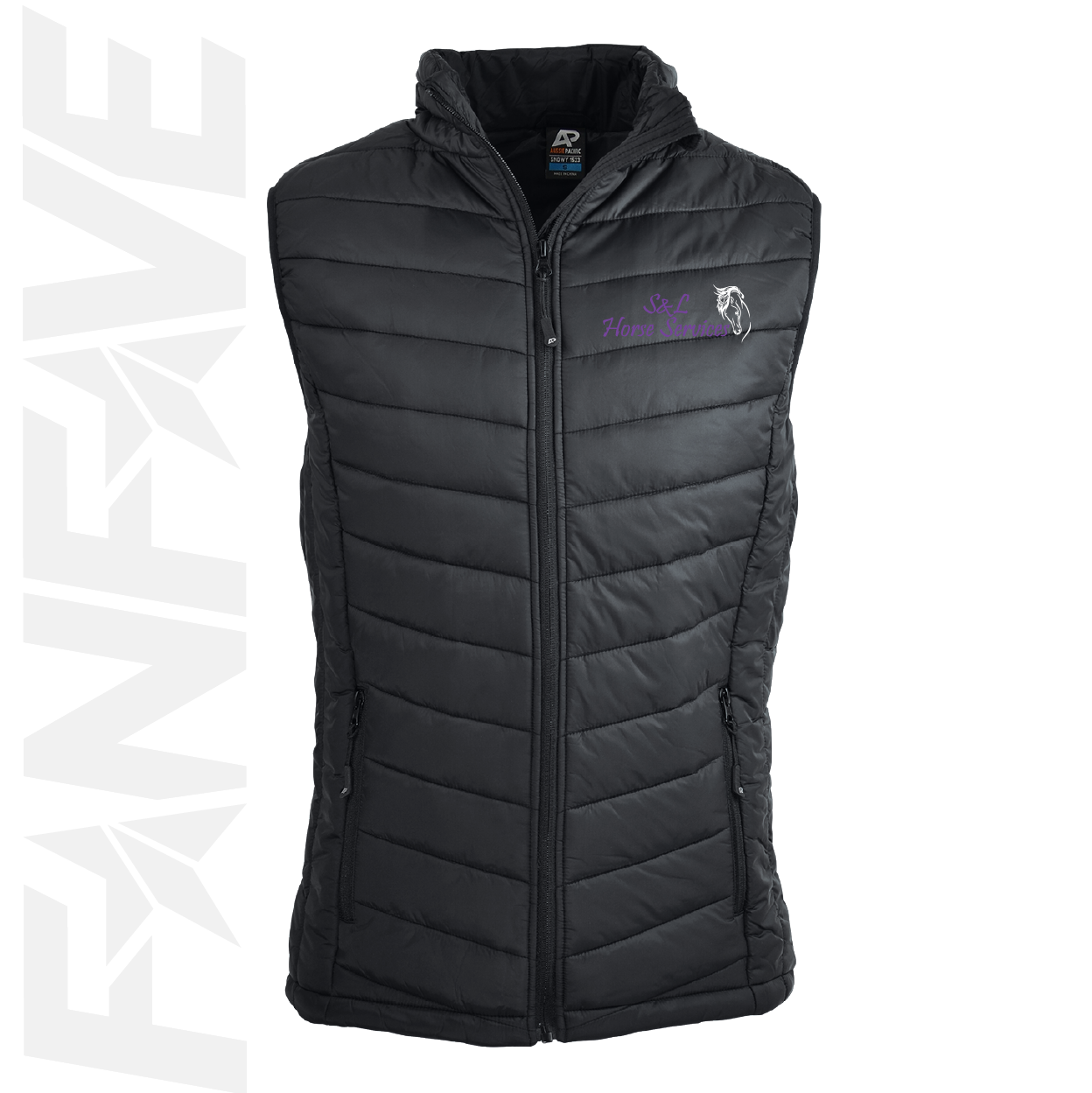 S&L Horse Services - Ladies Puffer Vest