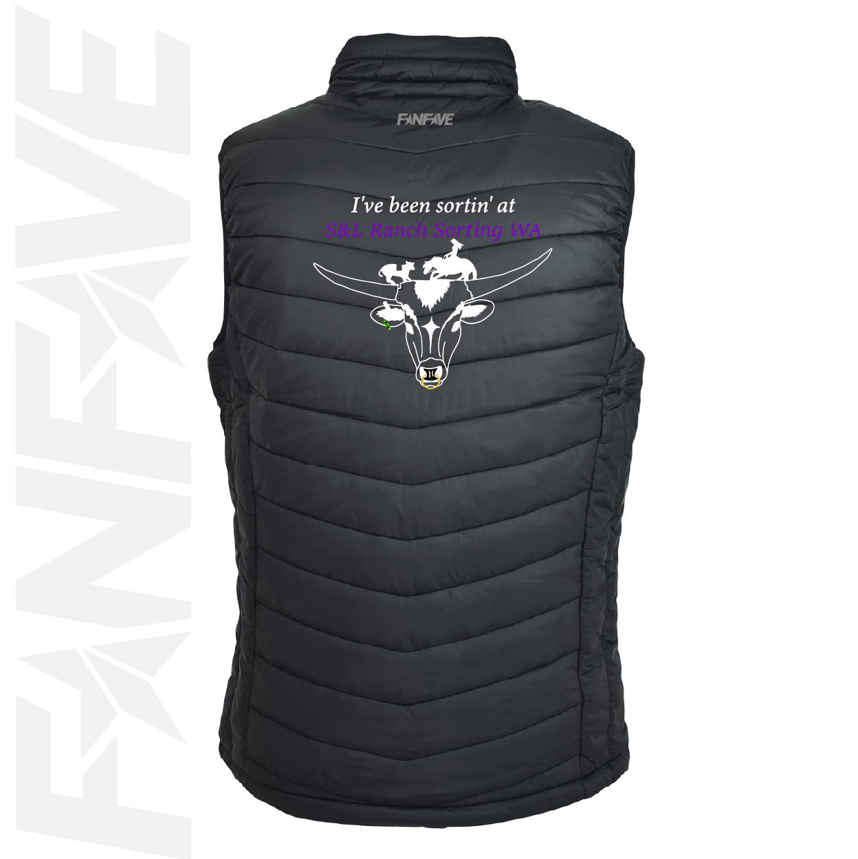 S&L Horse Services - Ladies Puffer Vest
