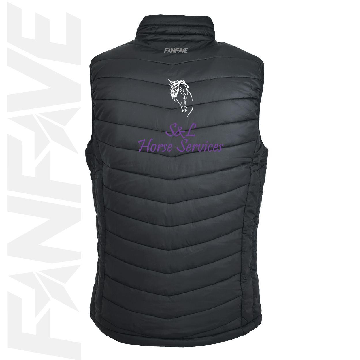 S&L Horse Services - Ladies Puffer Vest