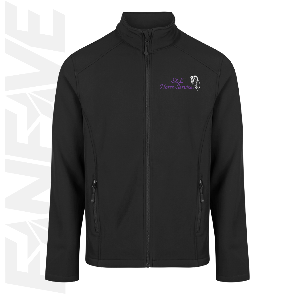 S&L Horse Services - Mens SoftShell Jacket