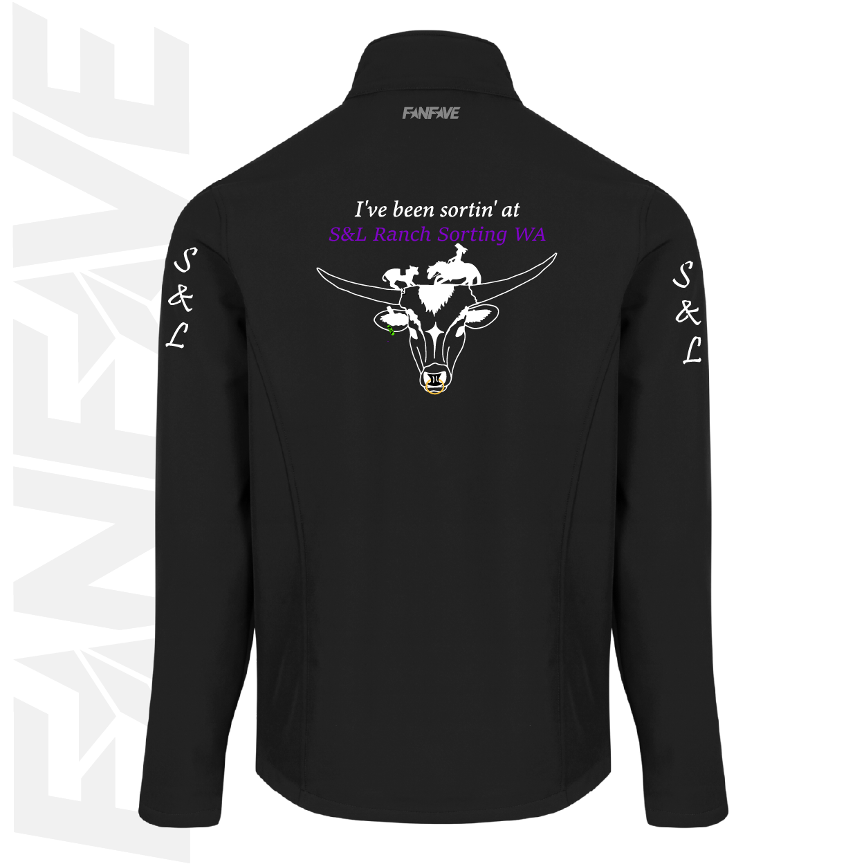 S&L Horse Services - Mens SoftShell Jacket