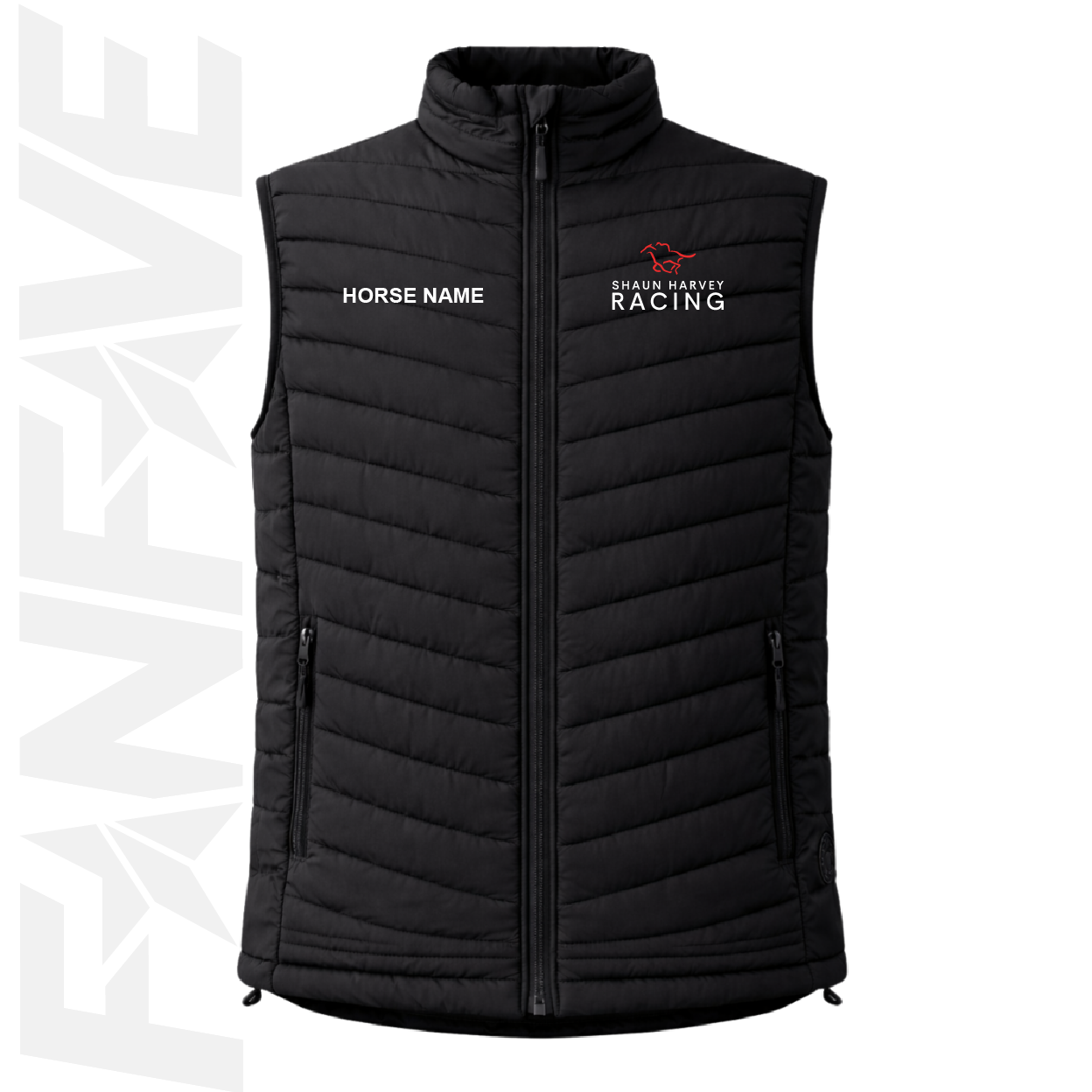 Shaun Harvey Racing - Puffer Vest Personalised