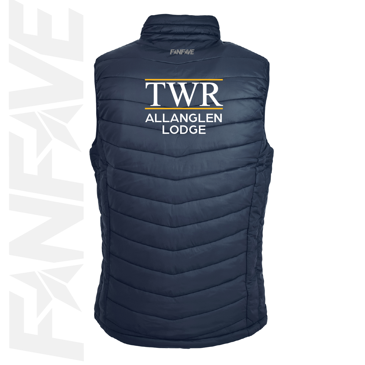 TWR Allanglen Lodge - Puffer Vest Personalised