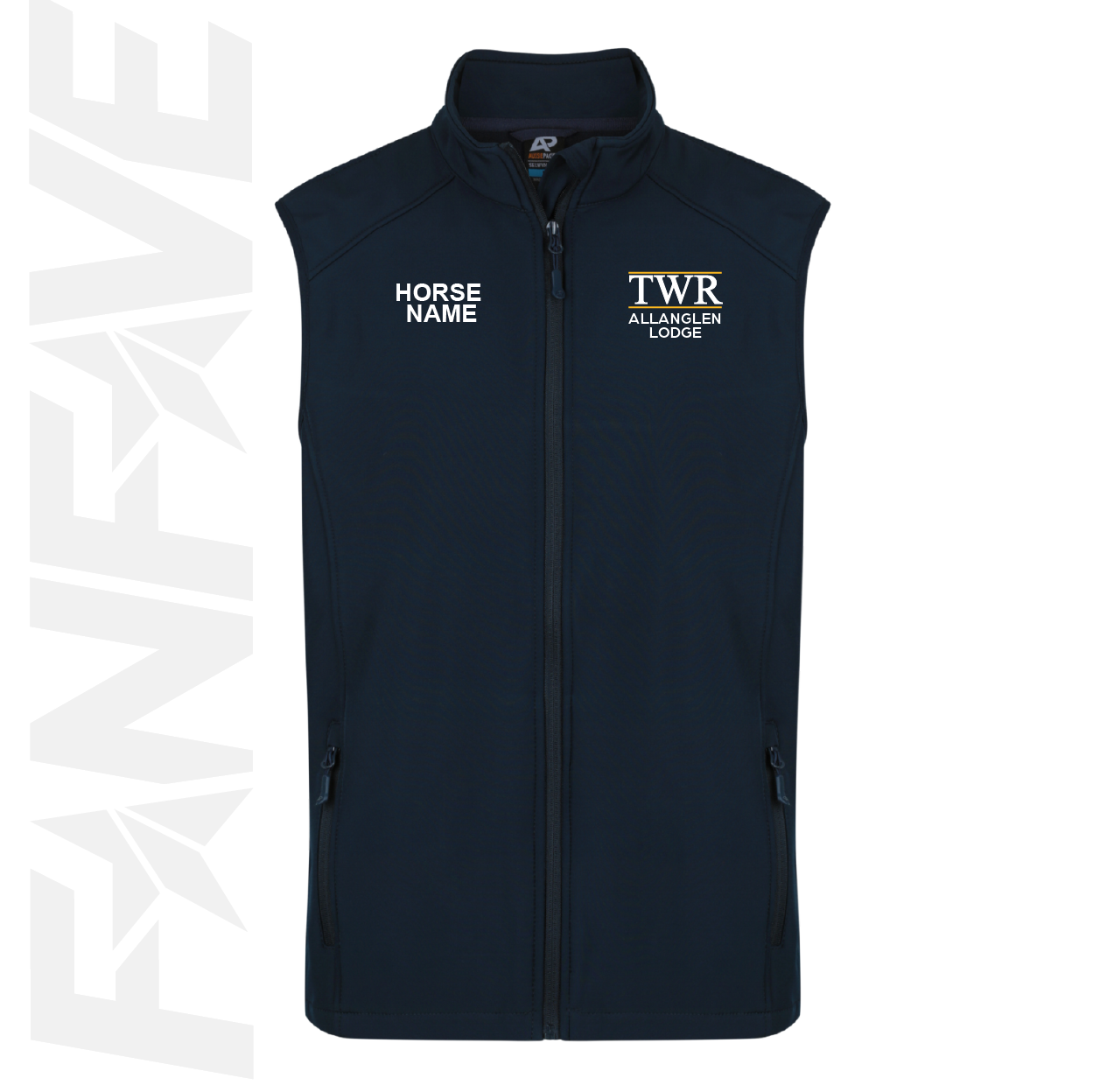 TWR Allanglen Lodge - SoftShell Vest Personalised