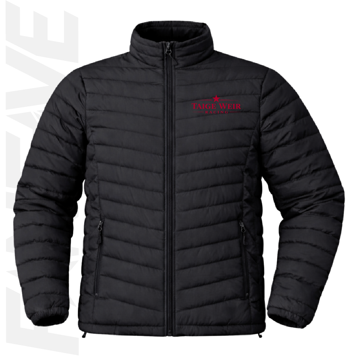 Taige Weir Racing - Mens Puffer Jacket / Personalised