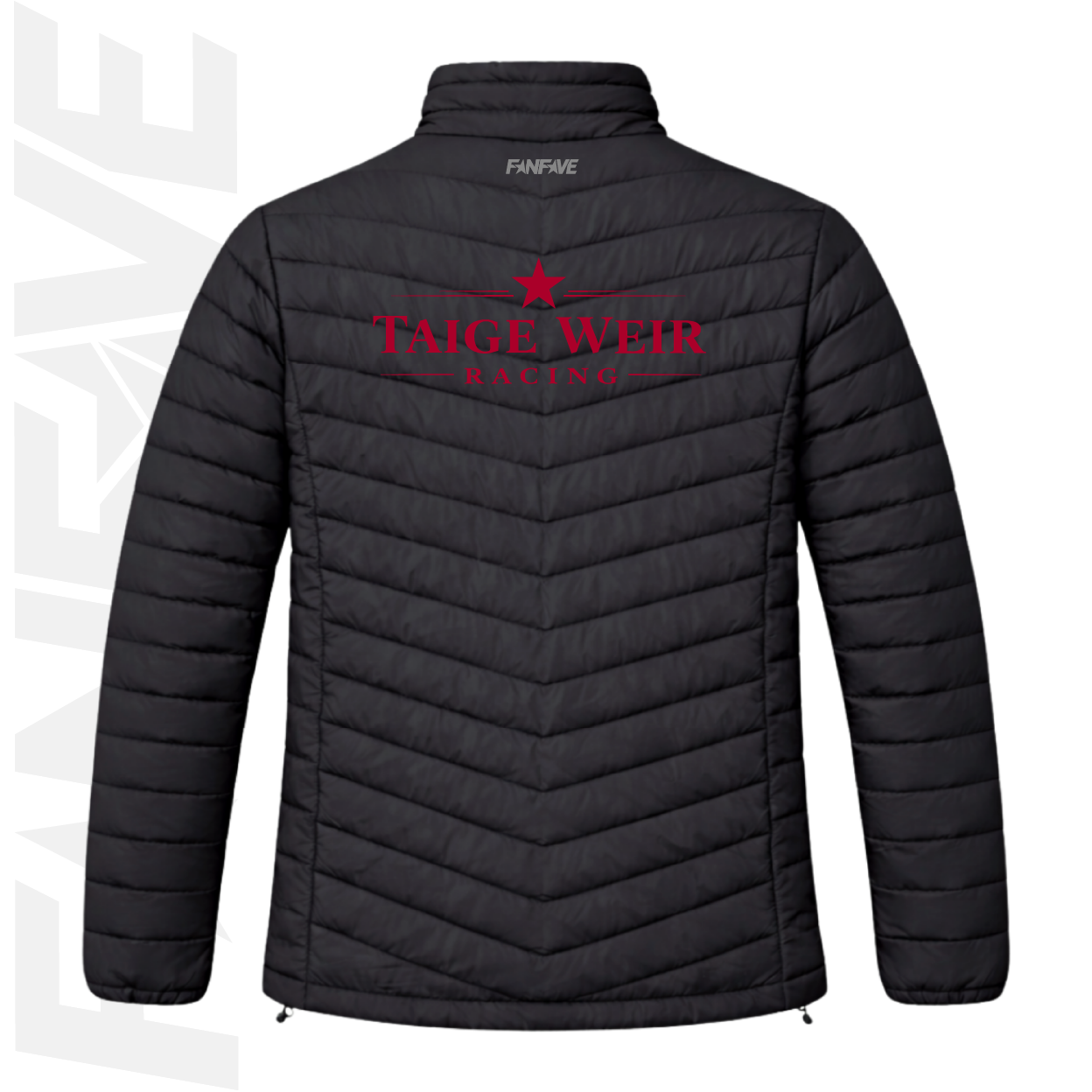 Taige Weir Racing - Ladies Puffer Jacket / Personalised