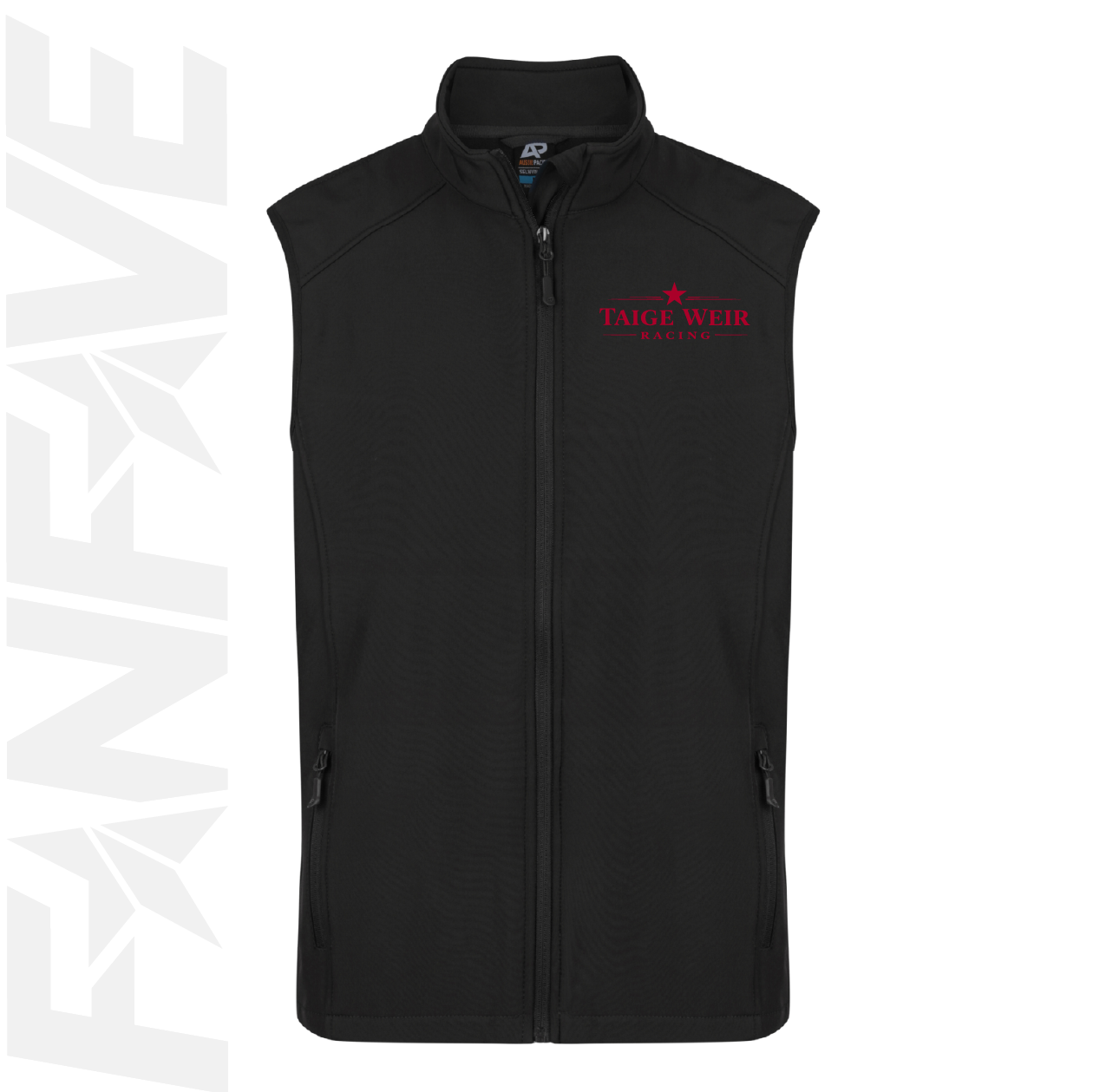 Taige Weir Racing - Ladies SoftShell Vest / Personalised