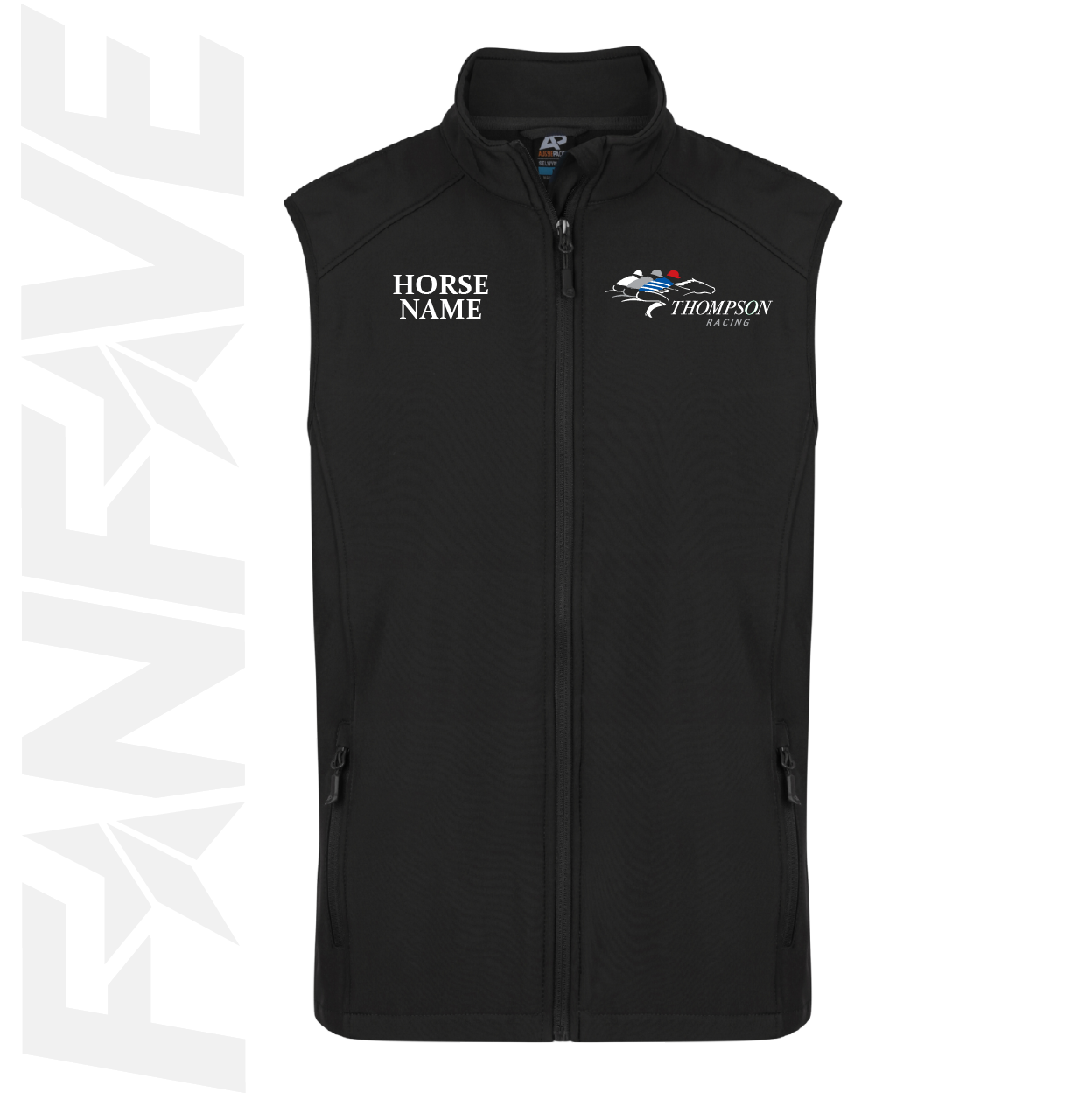 Thompson Racing - Mens SoftShell Vest | Personalised