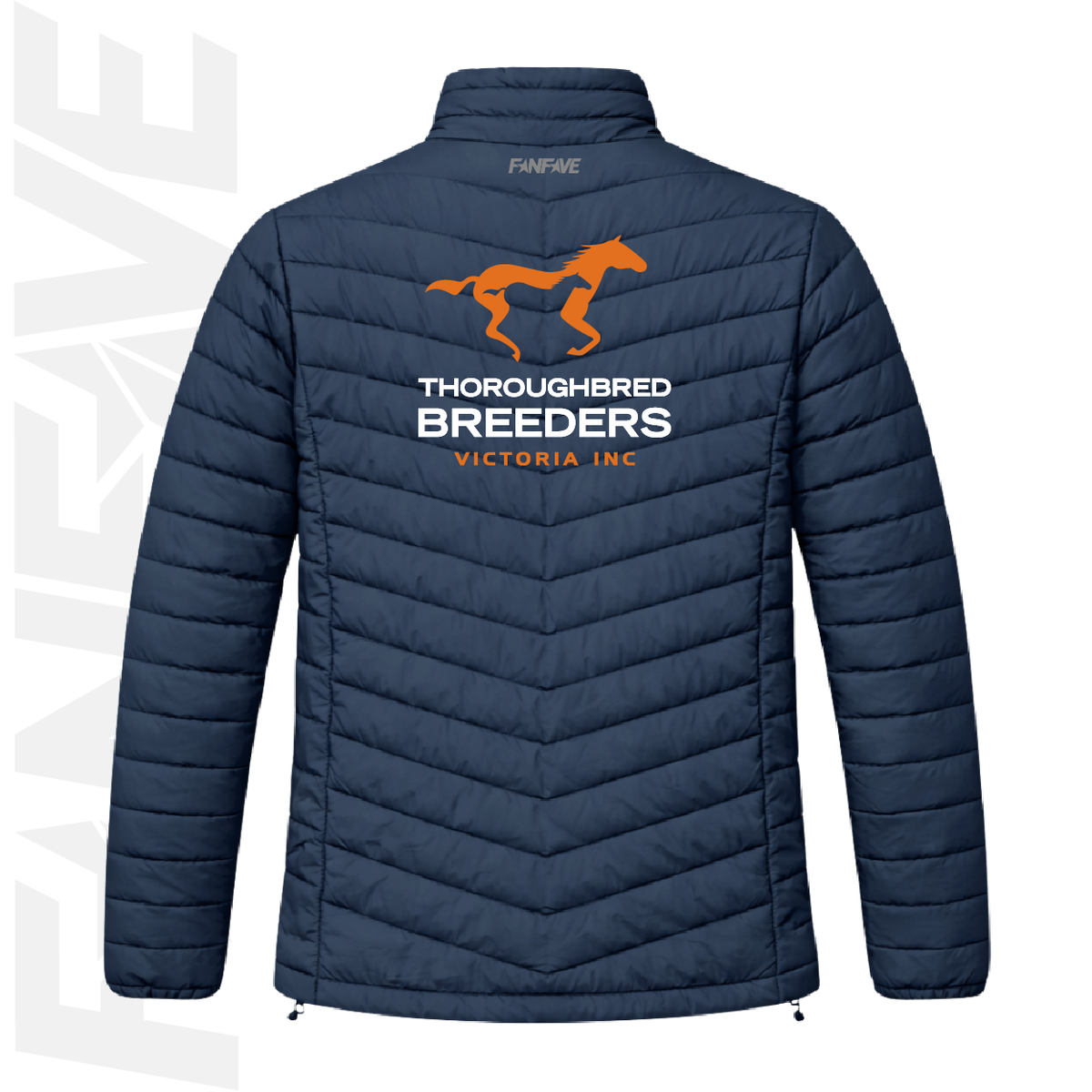 Thoroughbred Breeders Victoria  - Ladies Puffer Jacket