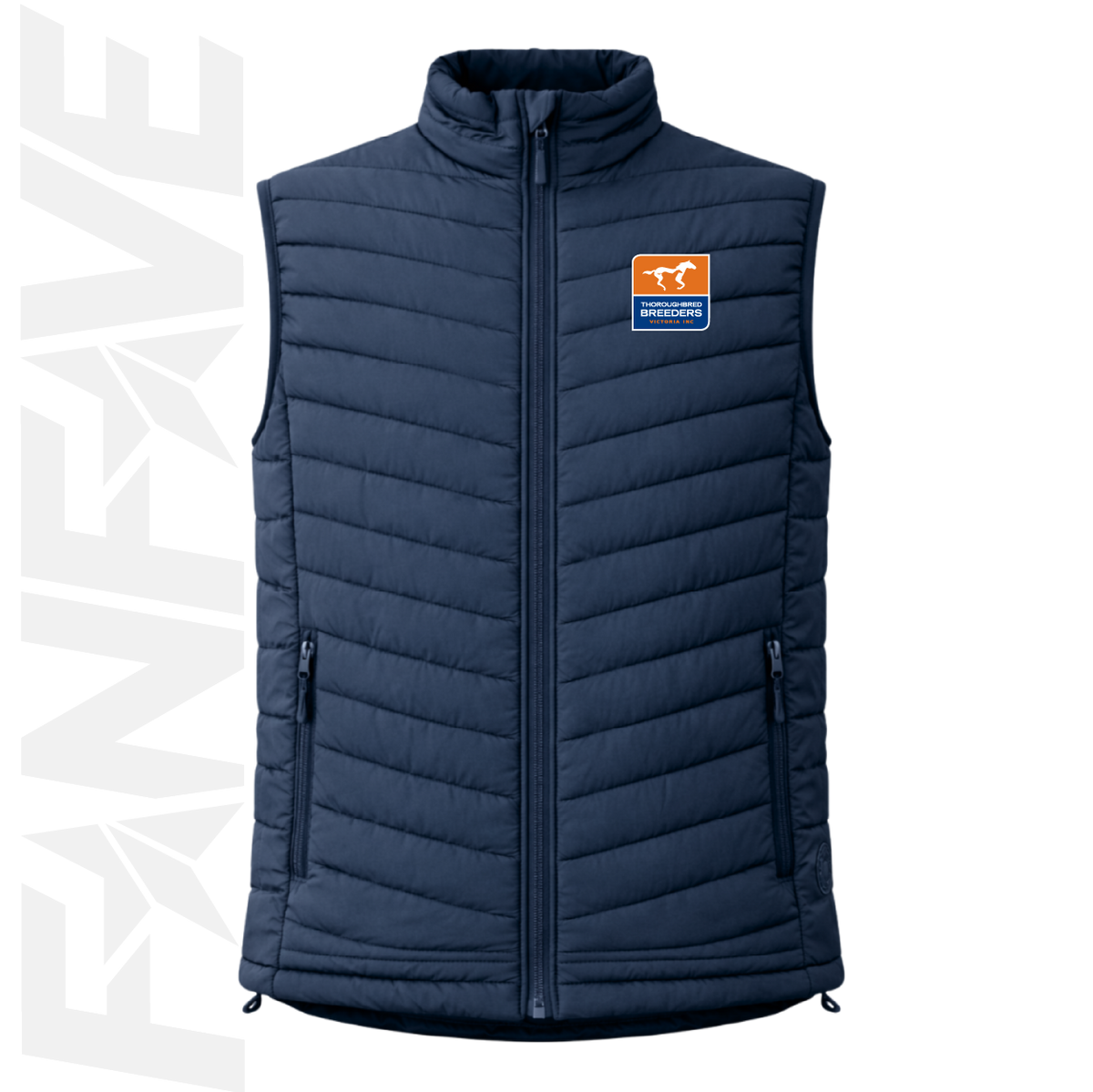Thoroughbred Breeders Victoria  - Ladies Puffer Vest