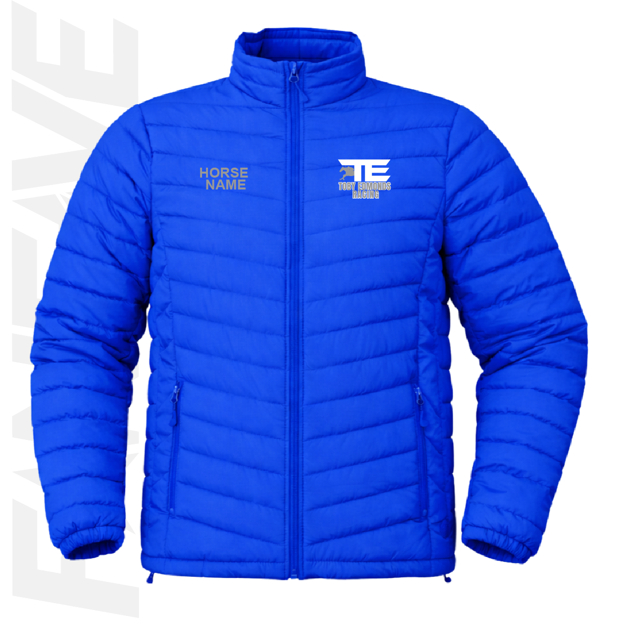 Toby Edmonds Racing - Mens Puffer Jacket Personalised