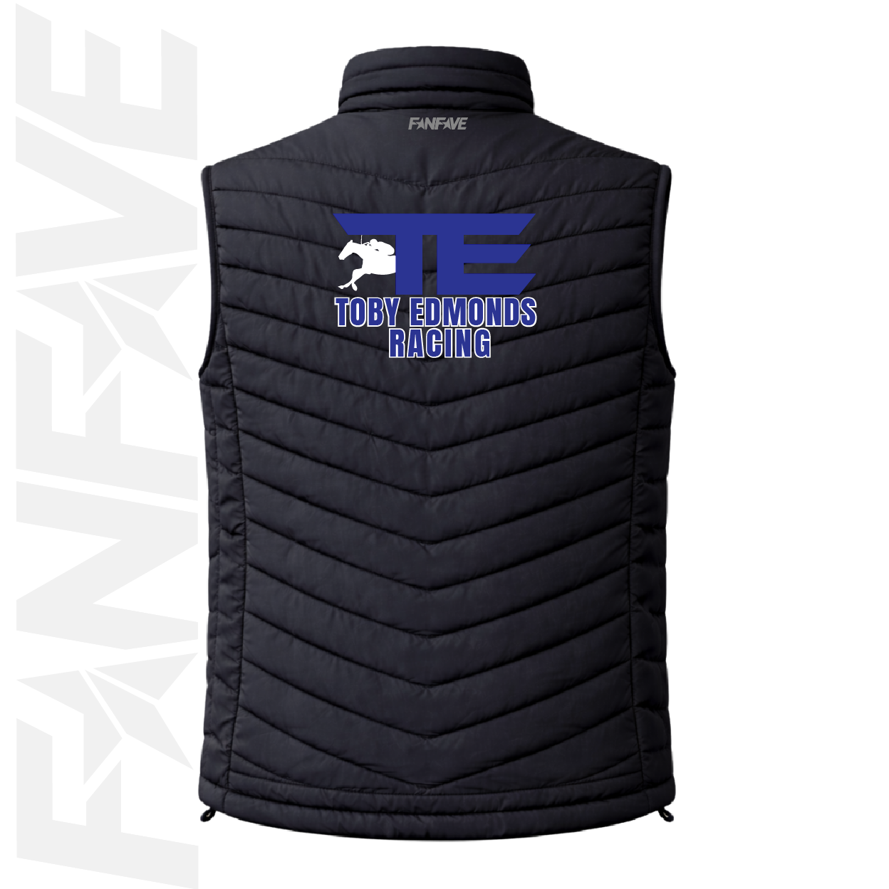 Toby Edmonds Racing - Ladies Puffer Vest Personalised