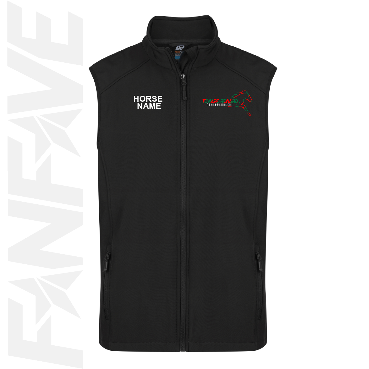 Toward Reward Thoroughbreds - SoftShell Vest Personalised