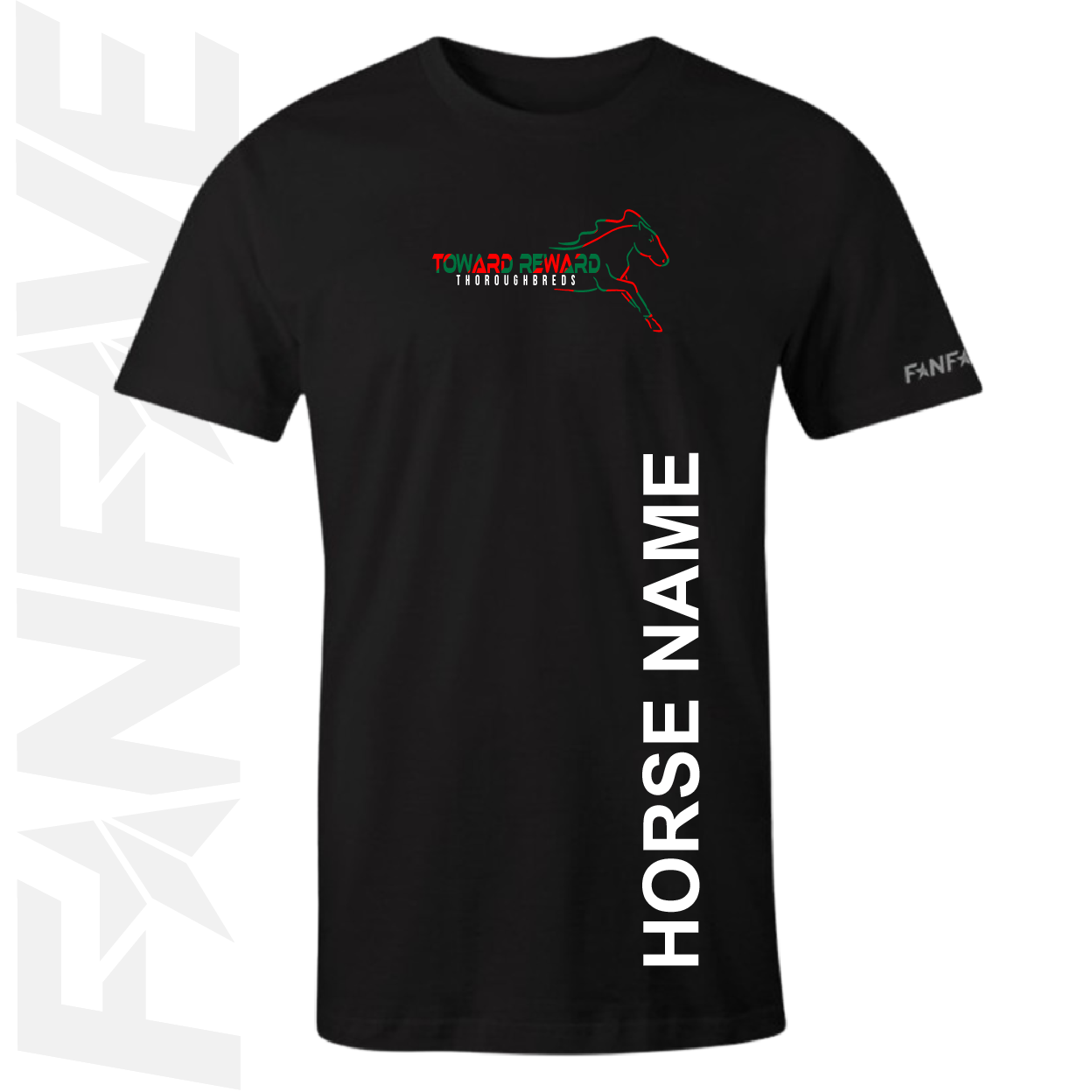 Toward Reward Thoroughbreds - Tee Personalised