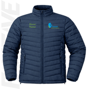 Vardy Thoroughbreds - Mens Puffer Jacket Personalised