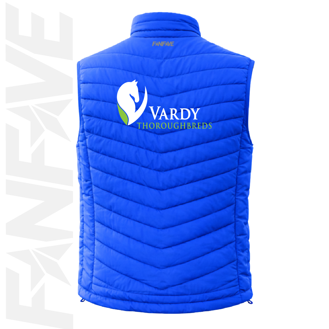 Vardy Thoroughbreds - Ladies Puffer Vest Personalised