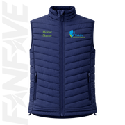 Vardy Thoroughbreds - Ladies Puffer Vest Personalised