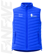 Vardy Thoroughbreds - Mens Puffer Vest Personalised