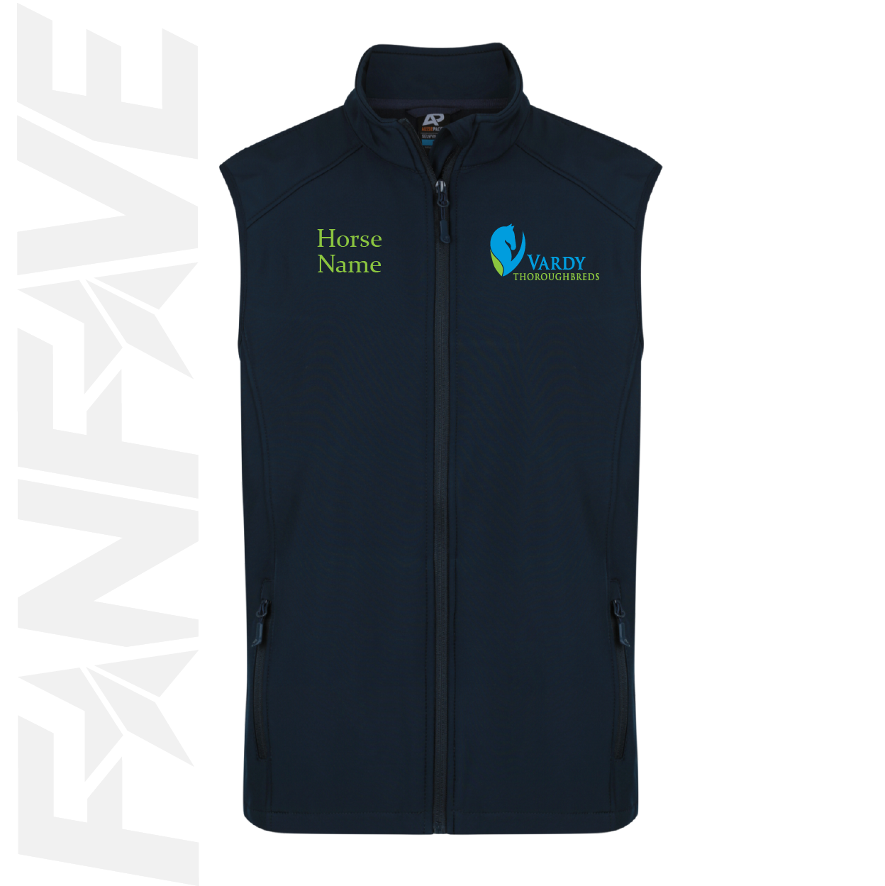 Vardy - SoftShell Vest Personalised