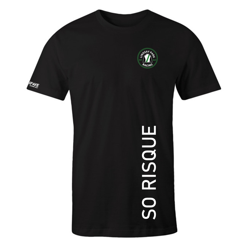 Lindsay Park - Tee Personalised "SO RISQUE" Black 3XLarge