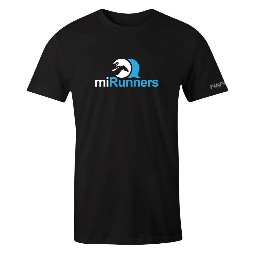 MiRunners - Tee - Black 2XLarge