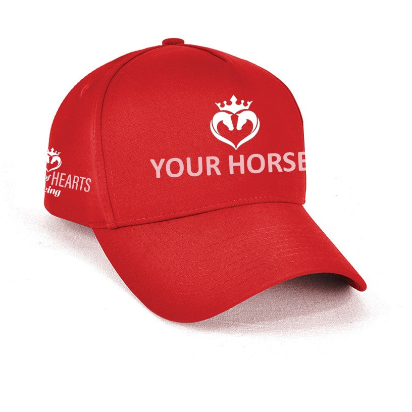 Queen of Hearts Racing - Sports Cap Personalised