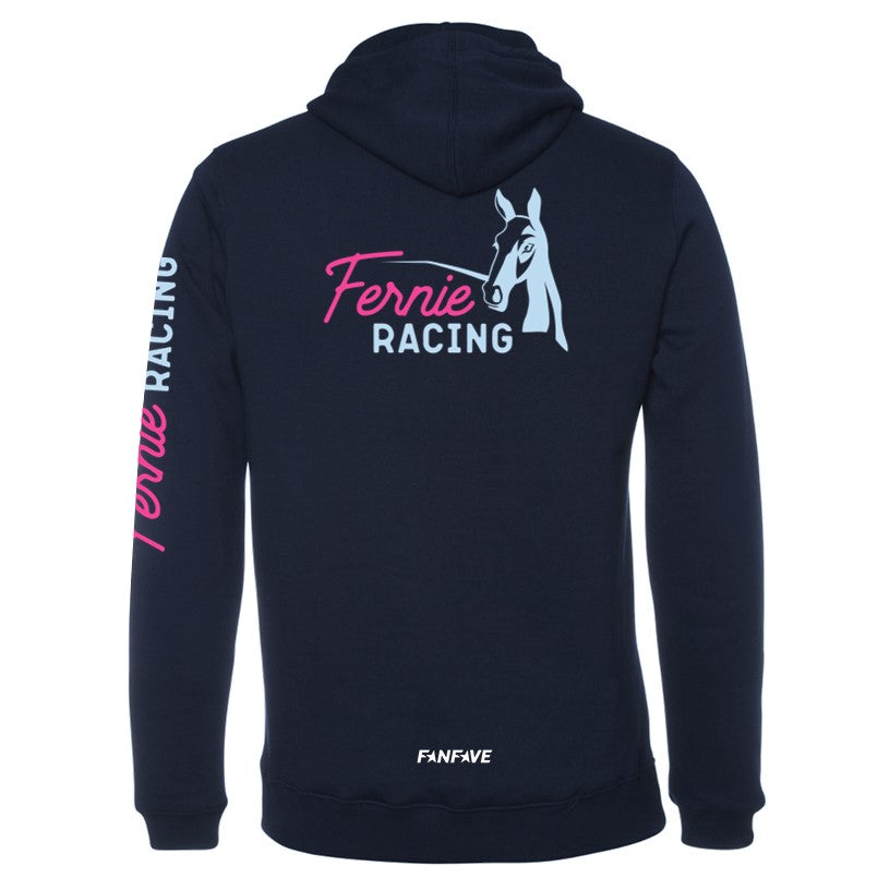 Fernie - Fleecy Hoodie - Navy 8