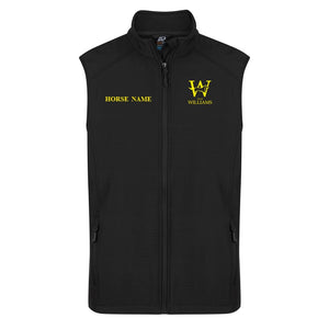 Team Williams - SoftShell Vest Personalised
