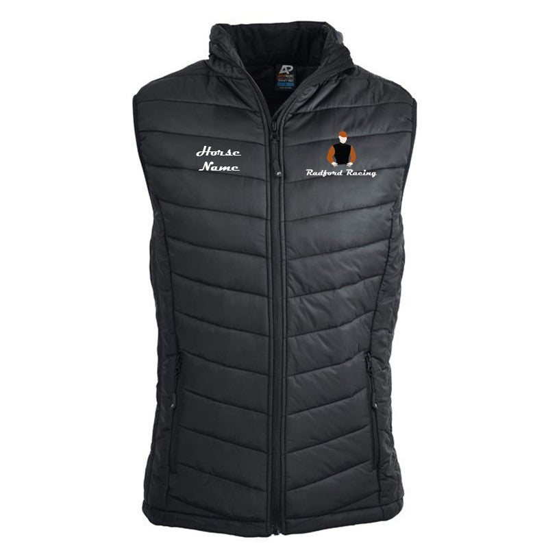 Radford Racing - Puffer Vest Personalised