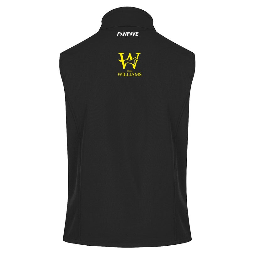 Team Williams - SoftShell Vest Personalised