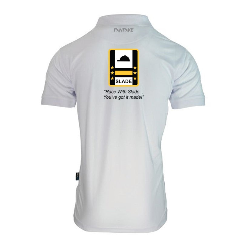 Slade Bloodstock - Polo - White 5XLarge
