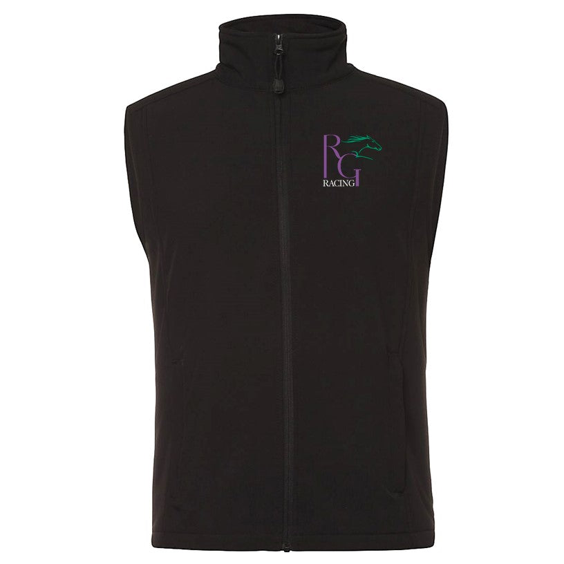 RG Racing - Ladies SoftShell Vest | Personalised