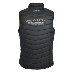 Canberra Racing Club - Puffer Vest - Black Medium