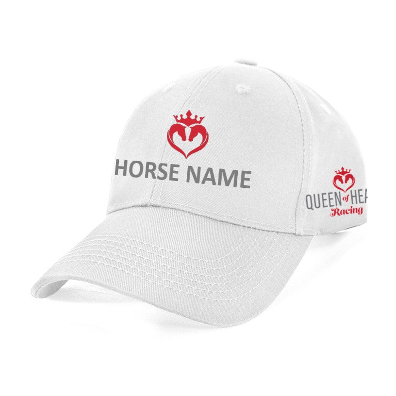 Queen of Hearts Racing - Sports Cap Personalised