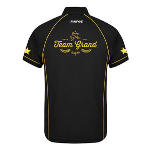 Grand Syndicates - Polo - Black/Gold XLarge