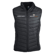 KL Evans - Puffer Vest Personalised