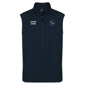Lucy Yeomans Racing - SoftShell Vest Personalised