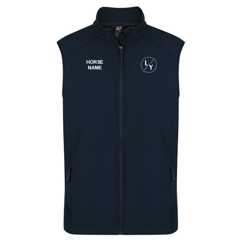 Lucy Yeomans Racing - SoftShell Vest Personalised