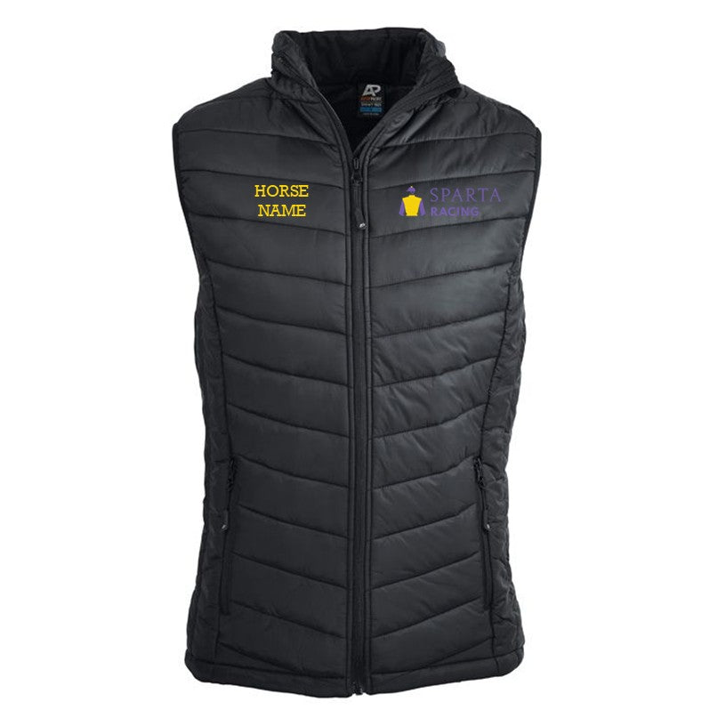 Sparta Racing - Puffer Vest Personalised