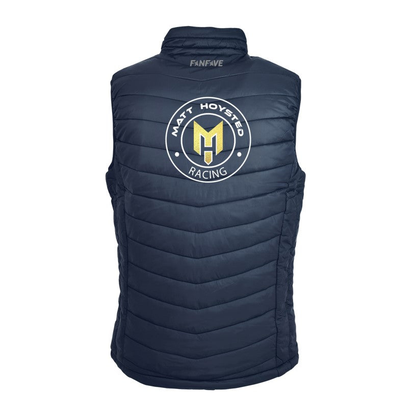 Matt Hoysted - Puffer Vest - Navy Large