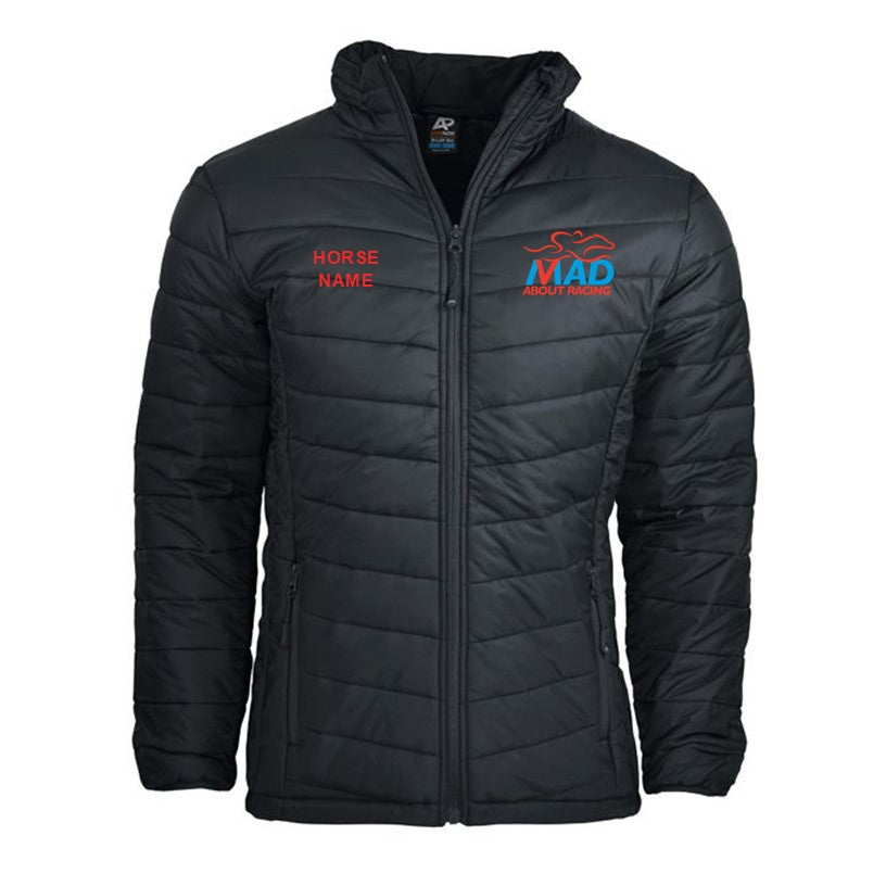 Mad About Racing - Puffer Jacket Personalised