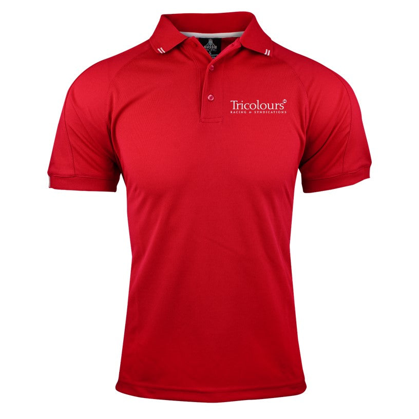 Tricolours - Polo - Red/White Large