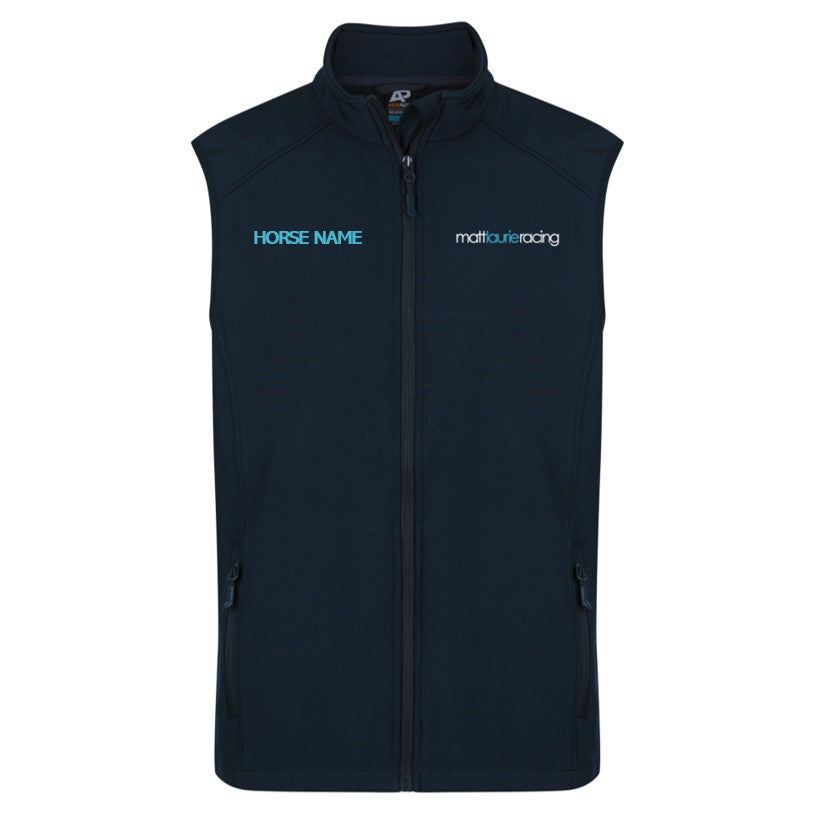Matt Laurie - SoftShell Vest Personalised
