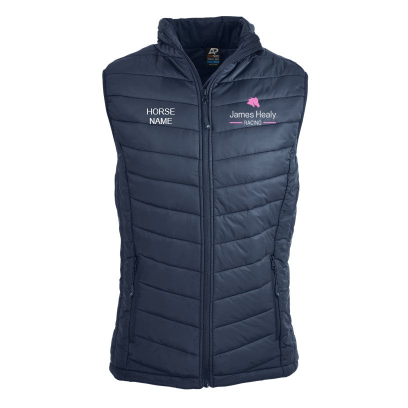 James Healy - Puffer Vest Personalised