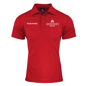 Queen of Hearts Racing - Polo Personalised