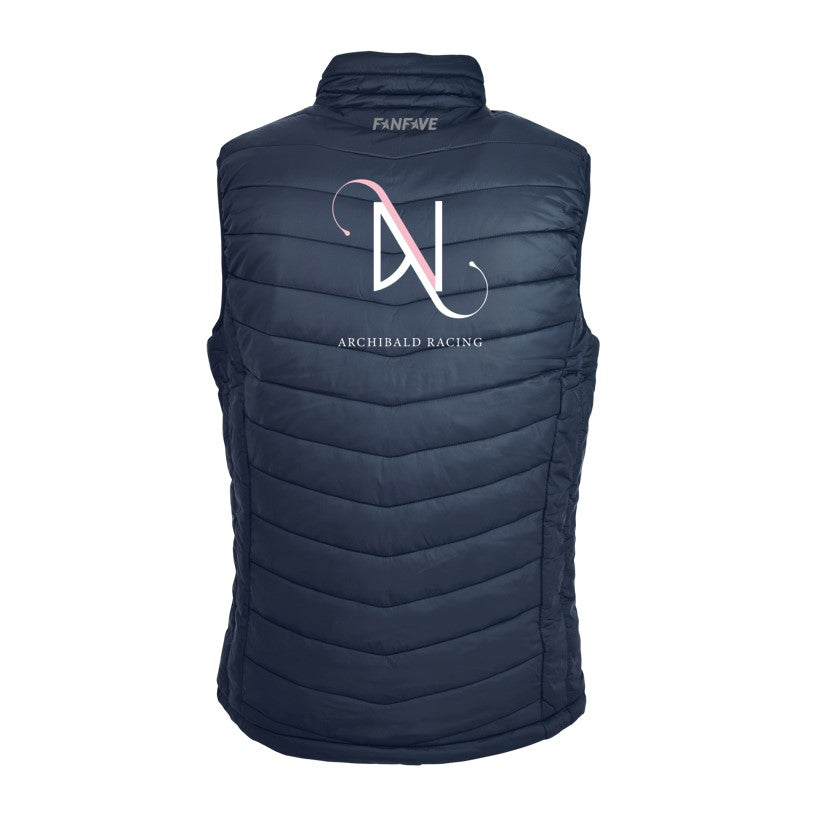 Archibald Racing - Puffer Vest Personalised