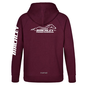 Birchley - Fleecy Hoodie - Maroon - 14