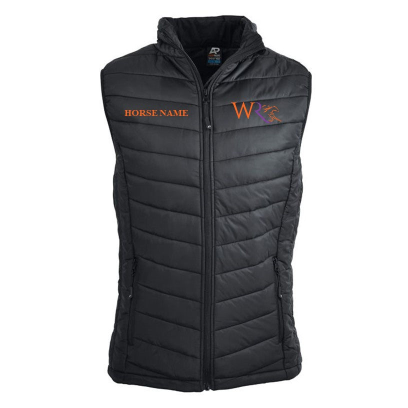 Webster - Puffer Vest Personalised