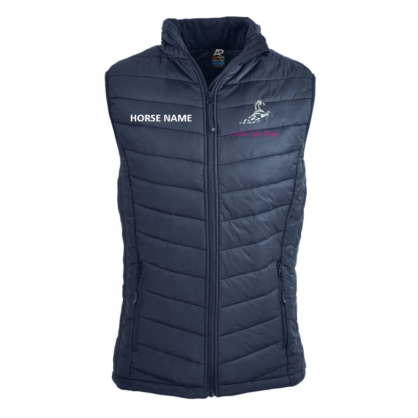 Clinton Taylor - Puffer Vest Personalised