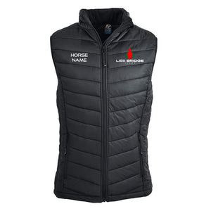 Les Bridge - Puffer Vest Personalised